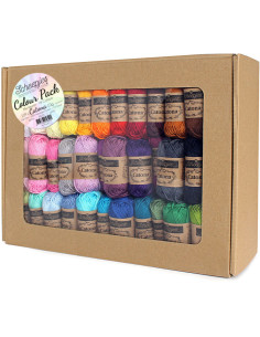 Scheejes Catona Colour Pack mit 109 Mini-Knäueln