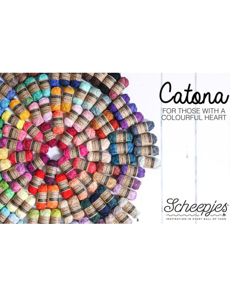 Scheejes Catona Colour Pack mit 109 Mini-Knäueln