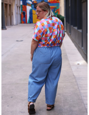 Hosenmuster, Wide Leg oder Barrel Inti - Marmaï Patterns