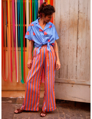 Hosenmuster, Wide Leg oder Barrel Inti - Marmaï Patterns