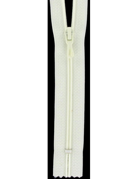 Nylon-Reißverschluss - Elfenbein