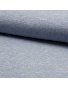 Joggingstoff-Mischung - Blau