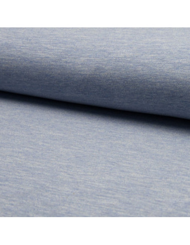 Joggingstoff-Mischung - Blau