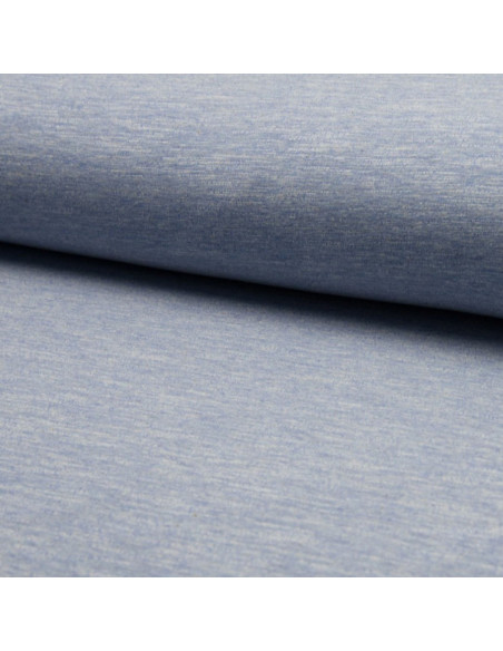 Joggingstoff-Mischung - Blau