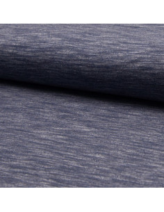 Gemischter Joggingstoff - Jeansblau