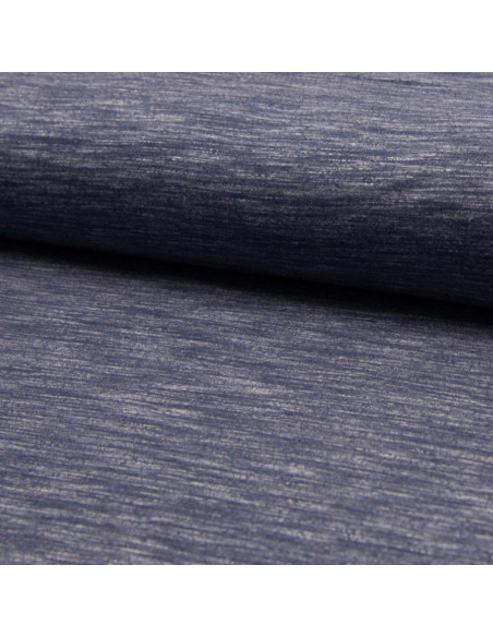 Gemischter Joggingstoff - Jeansblau