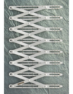 Premium-Metallknopflochmaßstab Rascol 2
