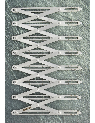 Premium-Metallknopflochmaßstab Rascol
