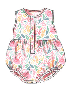 Strampler-Schnittmuster - Butterick 7048 2