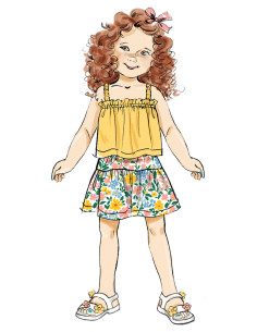 Oberteil-Schnittmuster - Butterick 7050 2