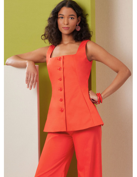 Oberteil-Schnittmuster - Butterick 7046