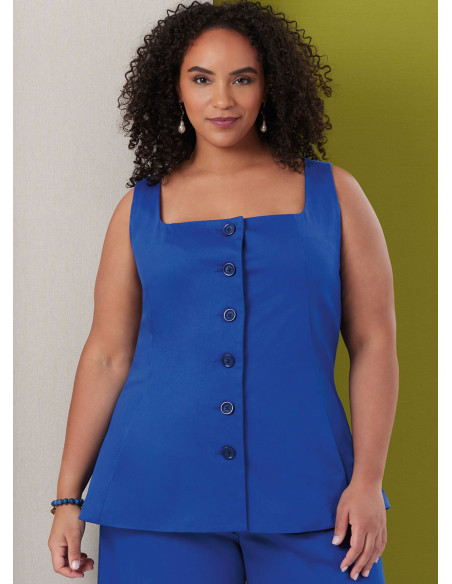 Oberteil-Schnittmuster - Butterick 7046