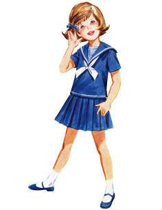 Vintage-Kleidermuster - Butterick 7054