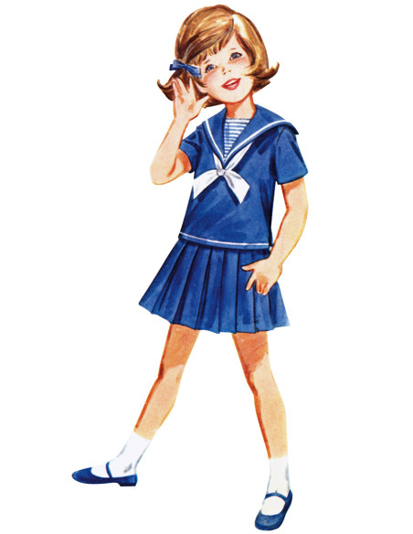 Vintage-Kleidermuster - Butterick 7054