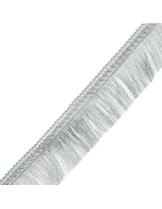 Lurex-Fransen 50 mm - Silber