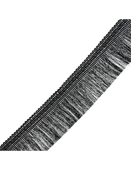 Lurex-Fransen 50 mm - Schwarz