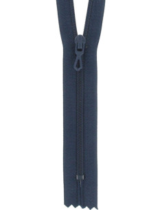 Nylon-Reißverschluss - Marineblau