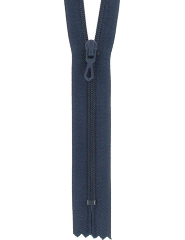 Nylon-Reißverschluss - Marineblau