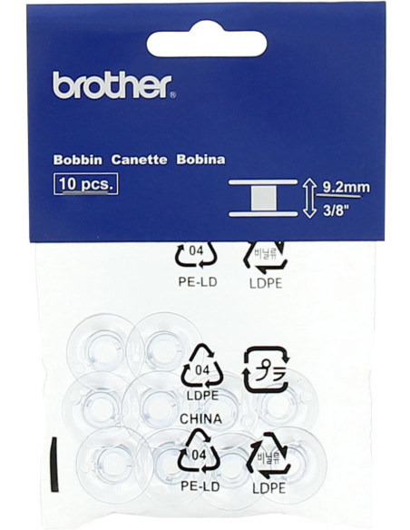 Originale Brother-Spulen 9,2 mm für Nähmaschinen