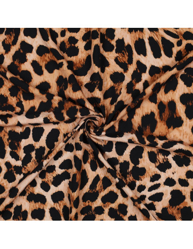 Fantasie-Viskosestoff - Panther