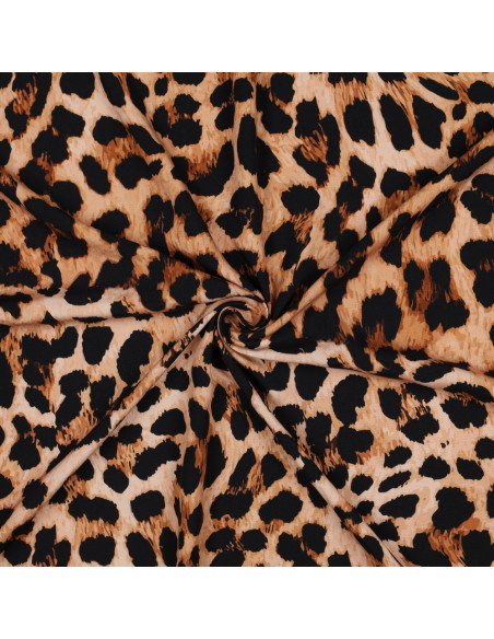 Fantasie-Viskosestoff - Panther