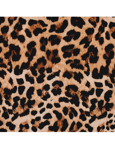 Fantasie-Viskosestoff - Panther