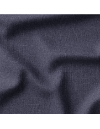 Gewaschener Leinenstoff - Indigo