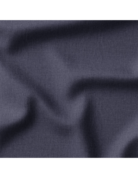 Gewaschener Leinenstoff - Indigo