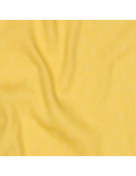 Pointelle-Strickjersey - Hellgelb