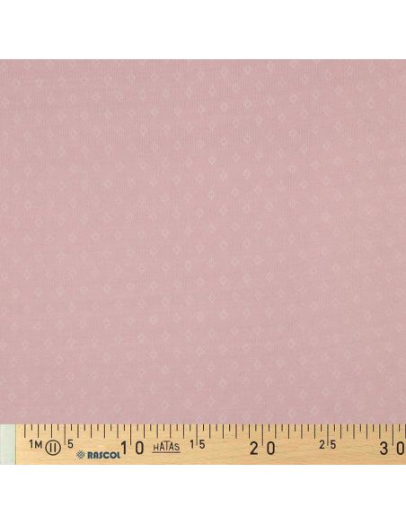 Punktstrick-Jersey-Stoff - Altrosa