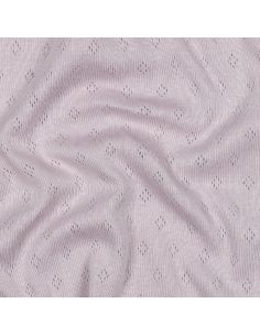 Pointelle-Strickjersey - Flieder