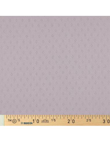 Pointelle-Strickjersey - Flieder