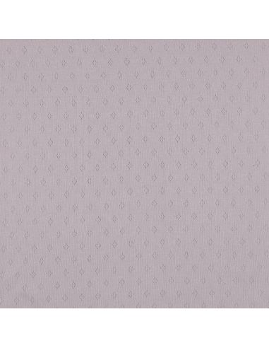 Pointelle-Strickjersey - Flieder