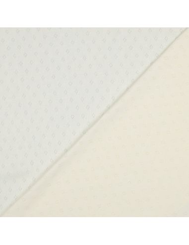 Pointelle-Strickjersey - Ecru