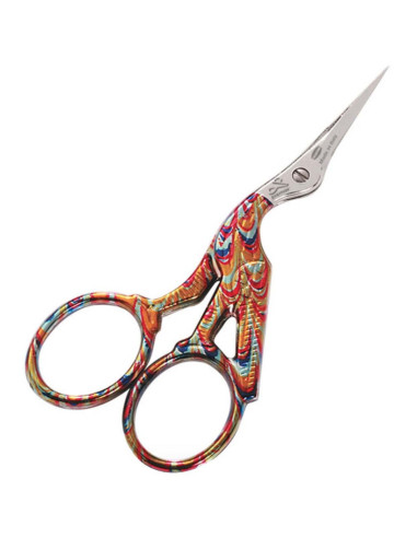 Premax Storch-Stickschere 9 cm - Mehrfarbig