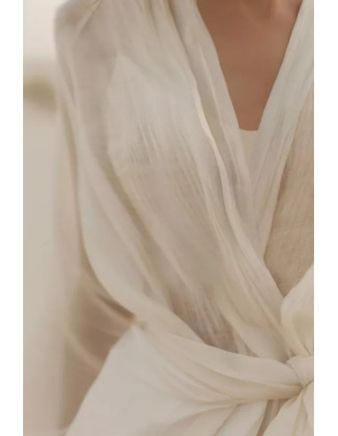 Leichter Voile-Stoff - Ecru