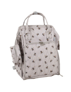 Strick- und Häkeltasche - Biene