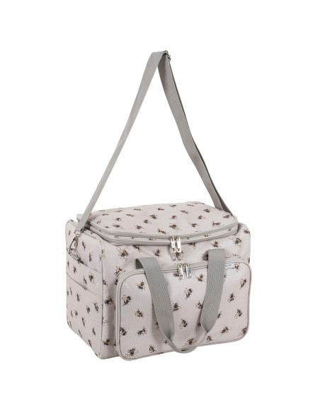 Strick- und Häkeltasche - Biene