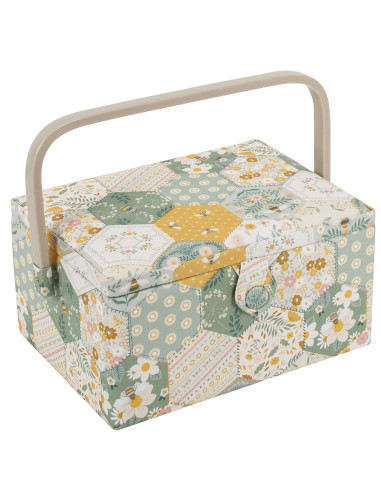 Nähkästchen - Bienen-Patchwork