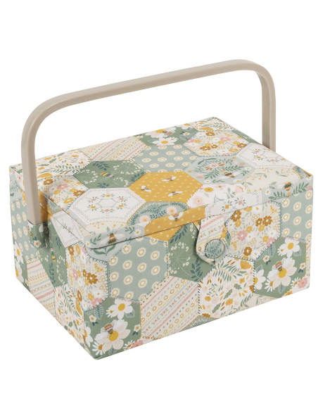 Nähkästchen - Bienen-Patchwork