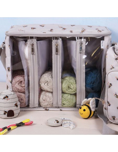 Stricktasche - Biene