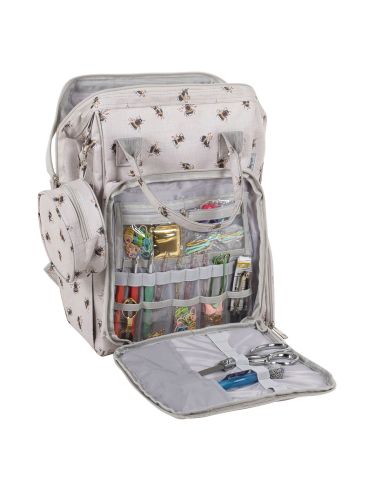 Strick- und Häkeltasche - Biene