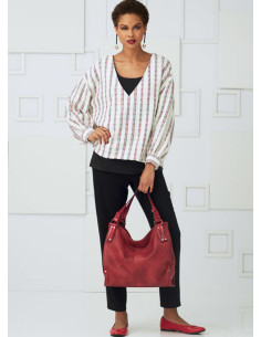 Oberteil, Rock und Hose Schnittmuster - Vogue 9286 2