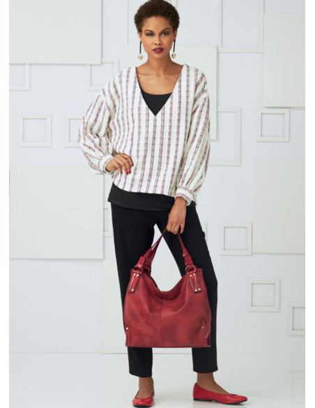 Oberteil, Rock und Hose Schnittmuster - Vogue 9286