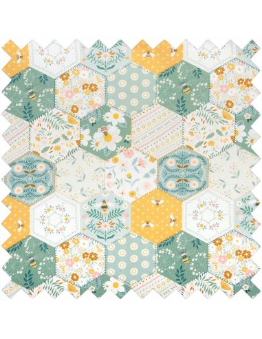 Tasche für Nähmaschine - Patchwork Biene