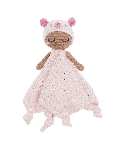 Häkelset Kuscheldecke - Schwein