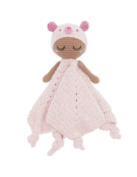 Häkelset Kuscheldecke - Schwein
