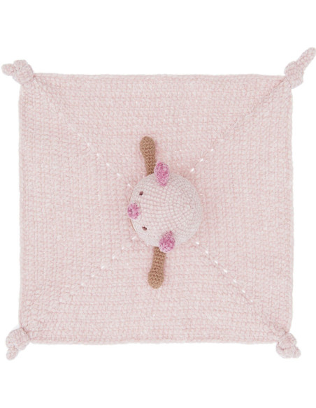 Häkelset Kuscheldecke - Schwein