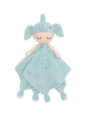 Häkelset Kuscheldecke - Elefant