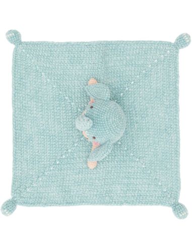 Häkelset Kuscheldecke - Elefant